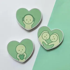 Smiski Phone Grip, Smiski Fan Gifts, Cute Matte Phone Holder, Blind Box Character, Magnet Phone Holder