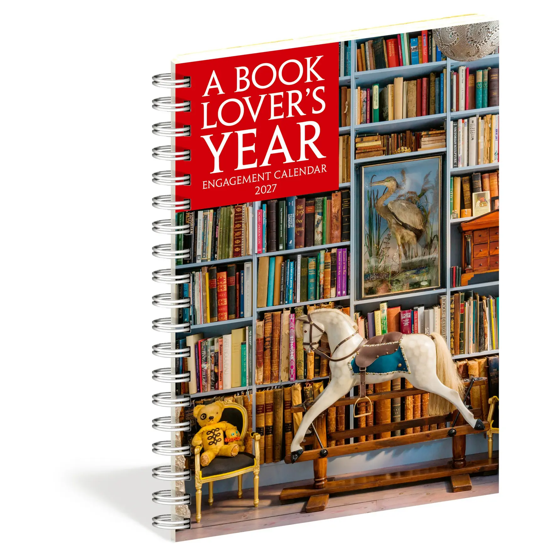 A Book Lover's Year Engagement Calendar 2027 by Workman Calendars