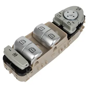 For Mercedes C300 C350e GLC350e W205 Driver Side Power Window Switch A2059056811, Power Window Switch Master Control for 2015-2018 Mercedes-Benz 2059056811