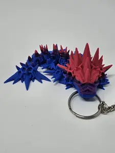 3d Printed Pride Void Sea Tadling Keychain Dragons