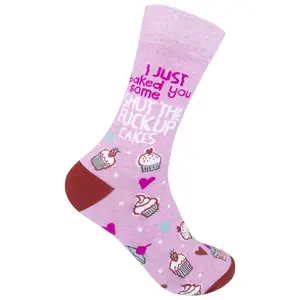 Shut The Fuck Up Cakes Socks