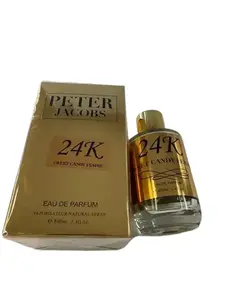 Peter Jacobs 24K Sweet Candy Femme Eau de Parfum 100ml Spray for Women Regular Edition Warm Sweet Fragrance Top Notes Fruity Playful