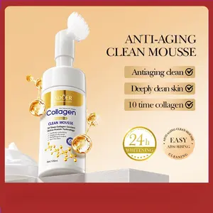 2-Pack Stock UpCollagen Gentle Cleansing Mousse  Deep Clean + Hydrating | 2-in-1 Care