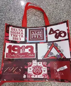 Delta Sigma Theta Reusable Shopping Bag – Pre-Order Now!