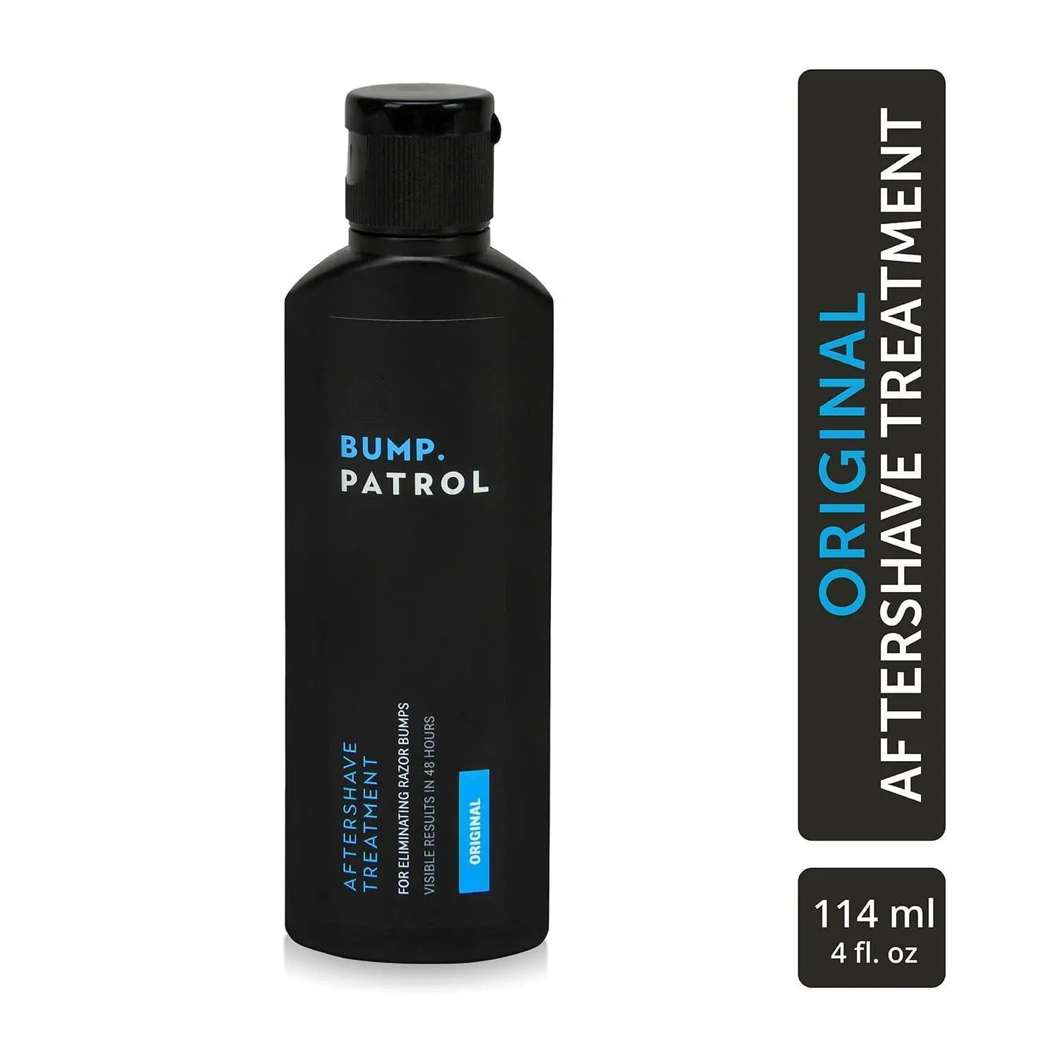 Bump Patrol Original Strength Aftershave Treatment - Helps Eliminate Razor Bumps, Razor Burn & Ingrown Hairs - 4 fl oz
