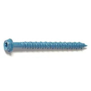 Torquemaster 51208 0.19 x 2.25 in. Star Hex Head Masonry Screw - 100 Pack