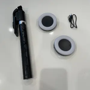 Product Review of New 6 in 1 Selfie Stick With Fill Light, 67" Phone Tripod & Wireless Remote Page Turner,Bluetooth Camera Video Recording Remote,Music Control, for iPhone ,iPad ,iOS,Android from L** N**e