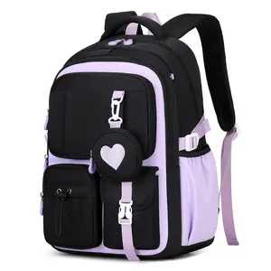 Girls Backpack Lightweight Commuter Bag with 9 Compartments 3D Back Panel for School Travel Outdoor Activities Children Comfort Ergonomic Design