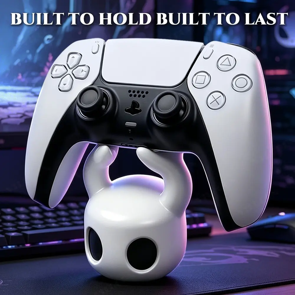 1pcs Hollow Knight Game Controller Stand, Controller Accessories, Ps5 Switch Compatible, Creative Desktop Display Holder, Universal Earphone Rack, Figurine Statue Supply