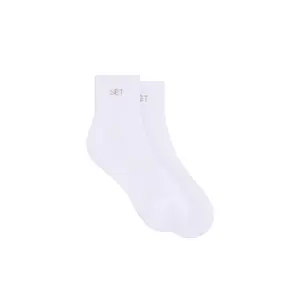 SET SHORTY SOCKS - WHITE/SANDBAR