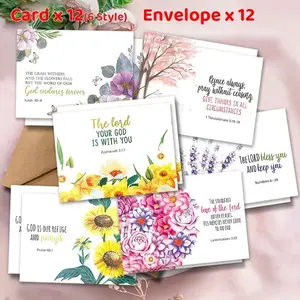24-Pack of Inspirational Christian Greeting Cards