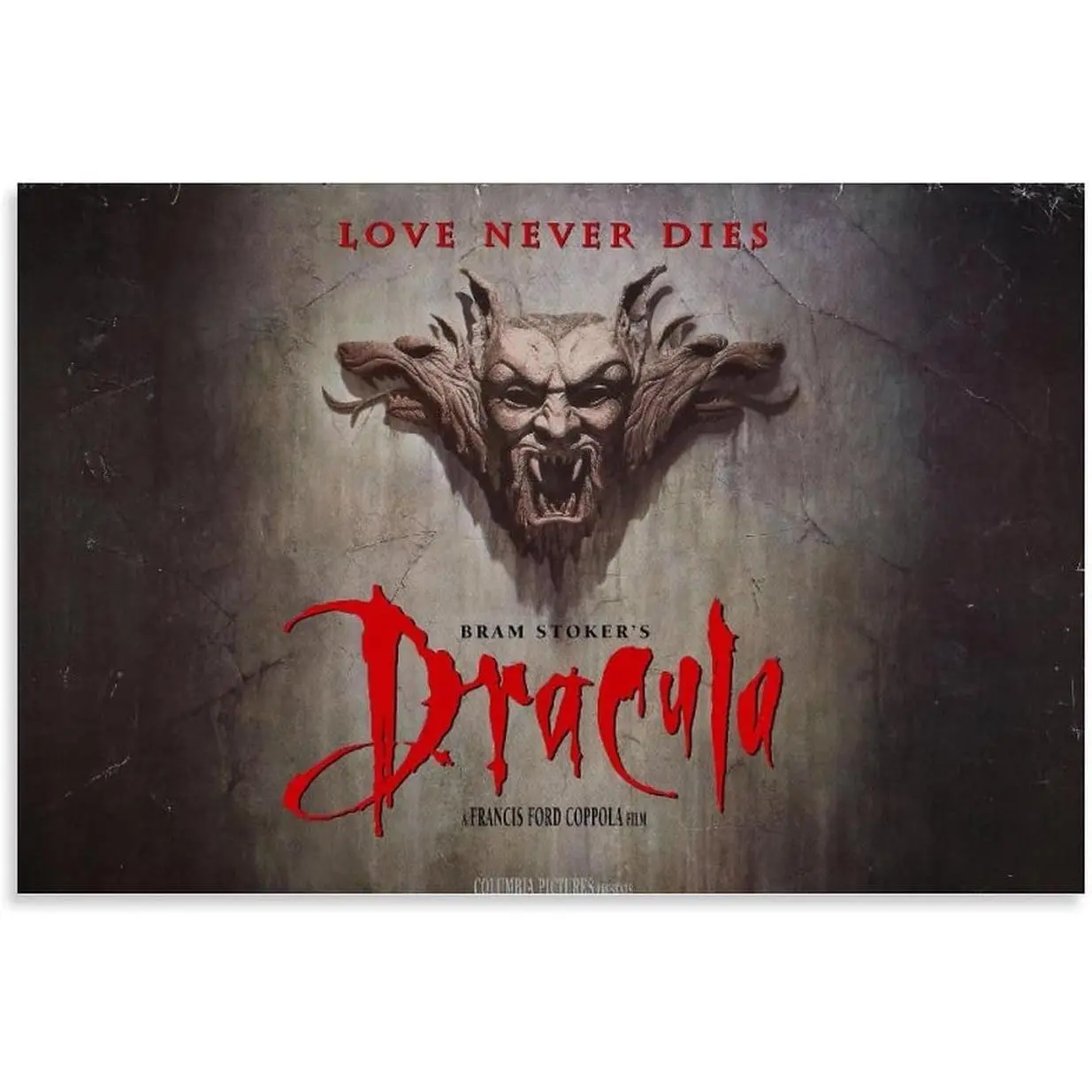 Bram Stoker's Dracula Poster for Home Aesthetic Horror Movie Canvas Art Wall Decor Gifts
