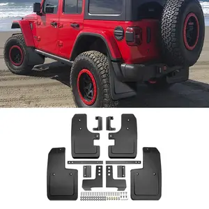 Mud Flaps Splash Guards for Ford Bronco 2 Door 4 Door 2021 2024 No Drill Front Rear Mudguards Set of 4 Durable Off Road