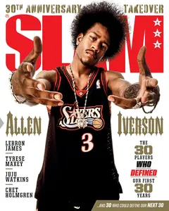 SLAM 248: Allen Iverson Cover Poster Print - NO FRAME