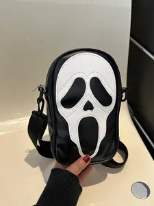Skull Mini Crossbody Bag, Halloween Gift