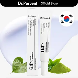 Calming 64% Cream | Instant Soothing, Redness Relief, Acne Care, Calms Sensitive Skin, Hydrating, Barrier Strengthening, Korean Skin Care, 30ml, 1.01 fl.oz.