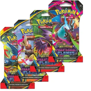 (1) Phantasmal flames sleeved booster pack