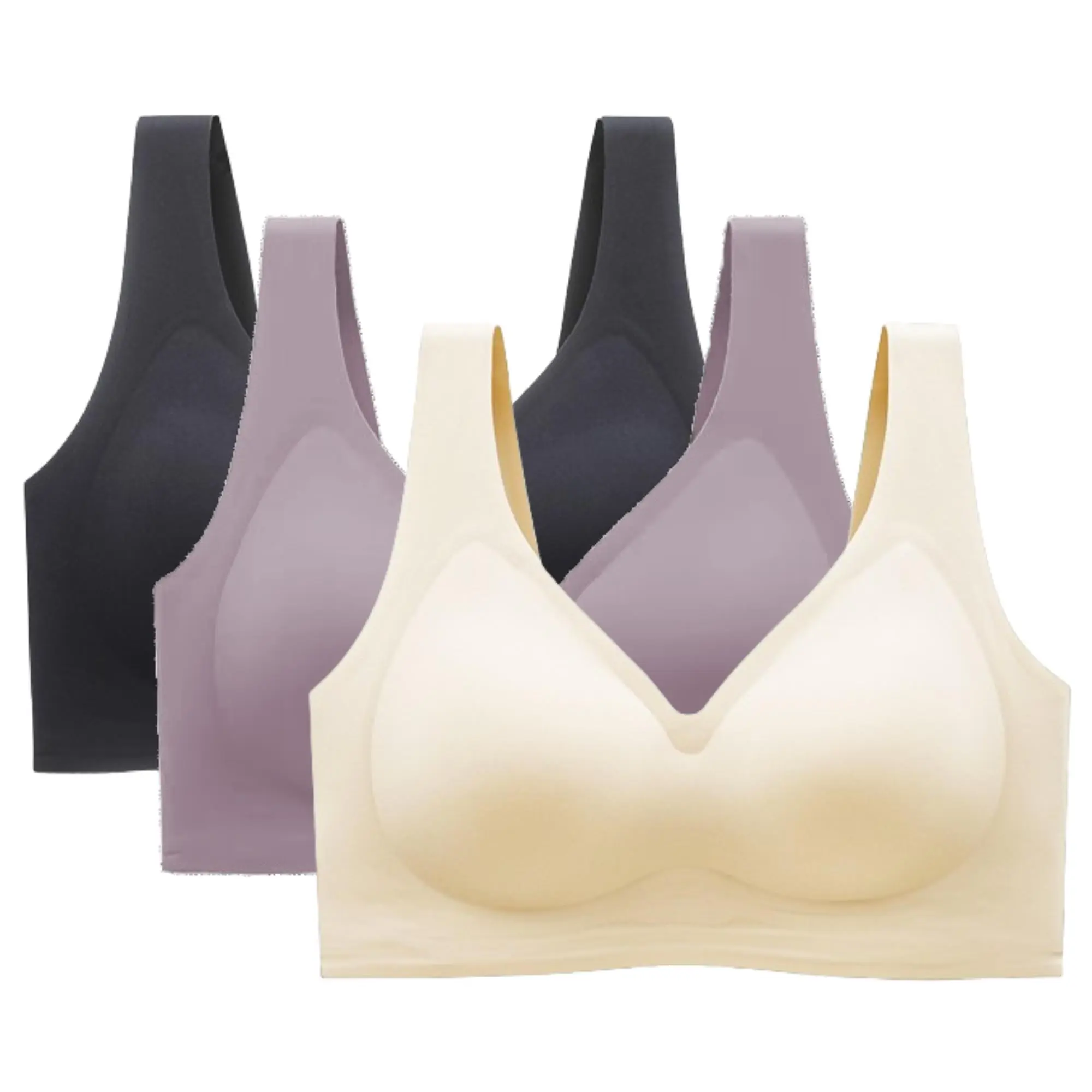 Essential Collection 3Pcs - Black&Grey&Beige