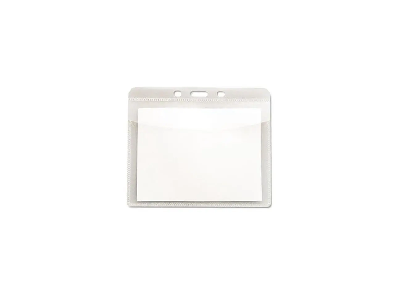 Advantus 75604 PVC-Free Badge Holders, Vertical, 3" x 4", Clear, 50/Pack Advantus 75604 PVC-Free Badge Holders, Vertical, 3" x 4", Clear, 50/Pack