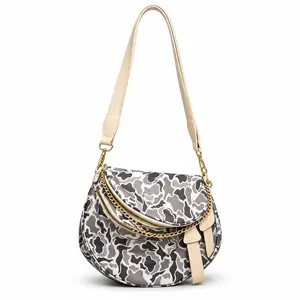 Women's Large Capacity Crossbody Bag | Fashion Printed Shoulder Hobo Bag