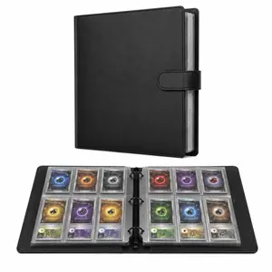 Toploader Binder 324 Pockets for 3x4 Toploaders | Waterproof Trading Card Album | Fits Pokémon, MTG, Yu-Gi-Oh!, Baseball & Sports Cards | Side Loading Binder