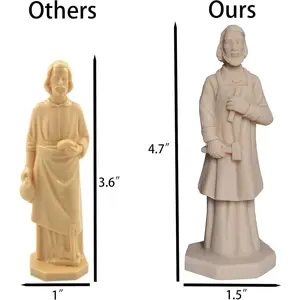 St Joseph Statue for Selling House Kit Saint Joseph Figurine with Instructtion Card Set Beige Decor Religious