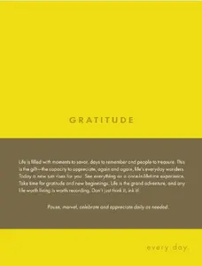 USED-Gratitude: Every Day (Every Day Journals) by Kobi Yamada (Hardcover)