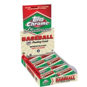 2025 Topps Chrome Platinum Baseball Hobby Box