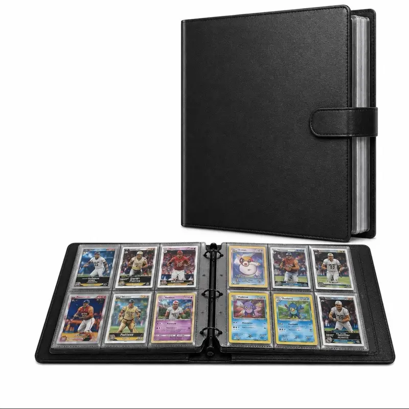 Top loader binder
