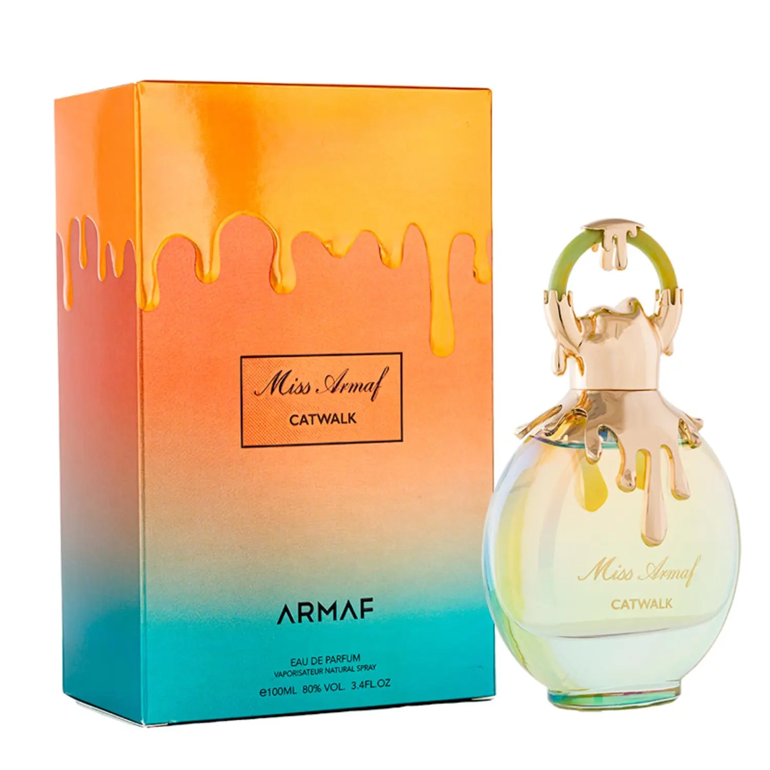 Armaf Miss Catwalk Eau de Parfum Spray for Women, Long-Lasting Fragrance with Fruity, Powdery, and Musky Notes, 3.4 fl oz, Edp Fragrance, Fragrance Perfume Scent