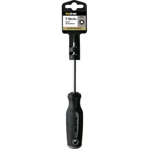 Pro-Grade  T10 x 4 in. Torx Drive Screwdriver
