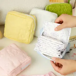 Portable Sanitary Napkin Storage Bag, Multi-Functional Travel Organizer, Large Capacity, Simple Style, Period Essentials, Perfect Gift, Organizer Pouch