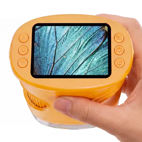 【2027 Upgrade】1000X Handheld Digital Microscope for Kids: Pocket Microscope with 4K 2.0" IPS Screen - STEM Toys Birthday Gifts for Girls Boys Child - Portable Edu Science Kits Toddler Age 3-6 6-12,back to school,sohochic