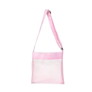 [Beach | Travel] Summer Beach Toy Bag | Shell Collecting Bag, Storage Bag, Sand Digging Tool Bag with Adjustable Shoulder Strap, Suitable for Boys And Girls