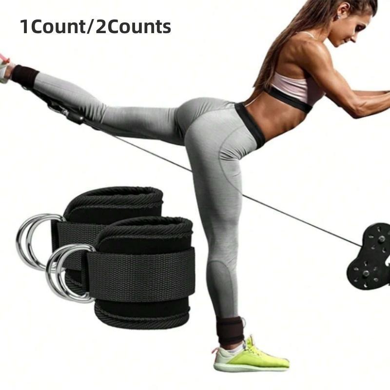 Ankle Strap, 1/2 Counts Foot Straps for Fitness Training, Sports Ankle Straps for Cable Machines, Yoga & Pilates Equipment Accessory, Workout Band