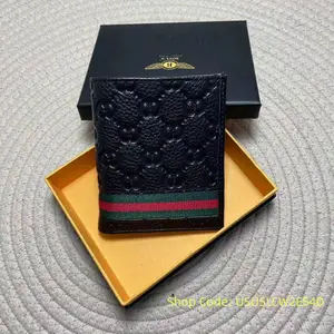 Pink Embossed Monogram Compact Small Zipper Card Wallet, Collectible Pinback Accessory Gift Option