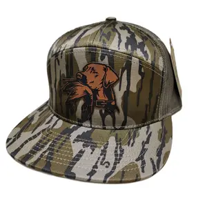 Limited Run Hunter Hat with Flat Bill Richardson Design trucker hat - Bird Dog Hunting Hat, 48 Exclusive Pieces, High-Quality Materials, Unique Color Patterns, Perfect for Outdoor Activities