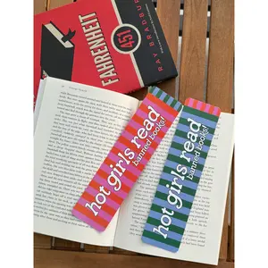 Hot Girls Read Banned Books Bookmark Set
