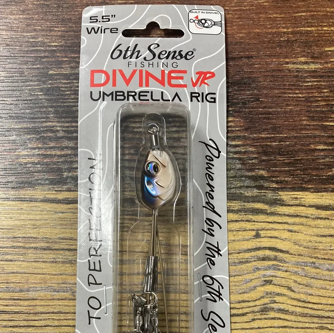 6th Sense Divine Jr Umbrella Rig 5.5" - 4K Shad 6th Sense Divine Jr Umbrella Rig 5.5" - 4K Shad