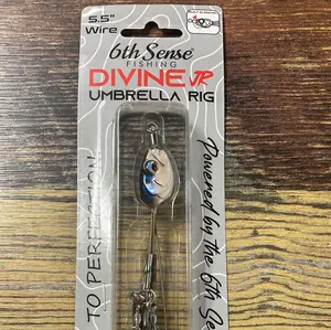 6th Sense Divine Jr Umbrella Rig 5.5" - 4K Shad