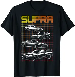 Supra MK3 MK4 MK5 Gen 4th Of July American Japanese T-Shirt - Nestorporas Shop 34B0D6N84ZST