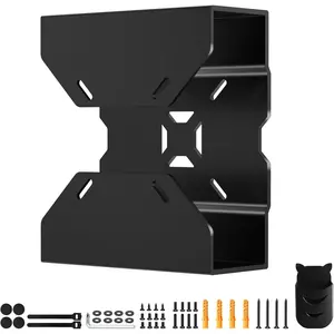 Mount for HP Z2 G9 Mini PC Wall, VESA, Under Desk Mount or Mount to a Monitor Arm for HP Z2 Mini G9 Workstation Mounting Bracket for HP Mini PC with Pen Holder and Cable Straps