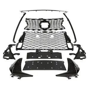 Fit For 2017-2022 Lexus IS250 IS350 F Sport Front Grille Grill Set Black