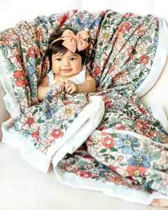 Peach Garden Blanket