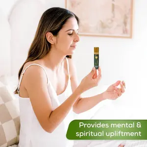 Egyptian White Musk Lights Pure Natural Perfume Oil, Fragrance Oil Roller for Women and Men, 10ml Egypt Essential Oil Blends, Gifts for Her