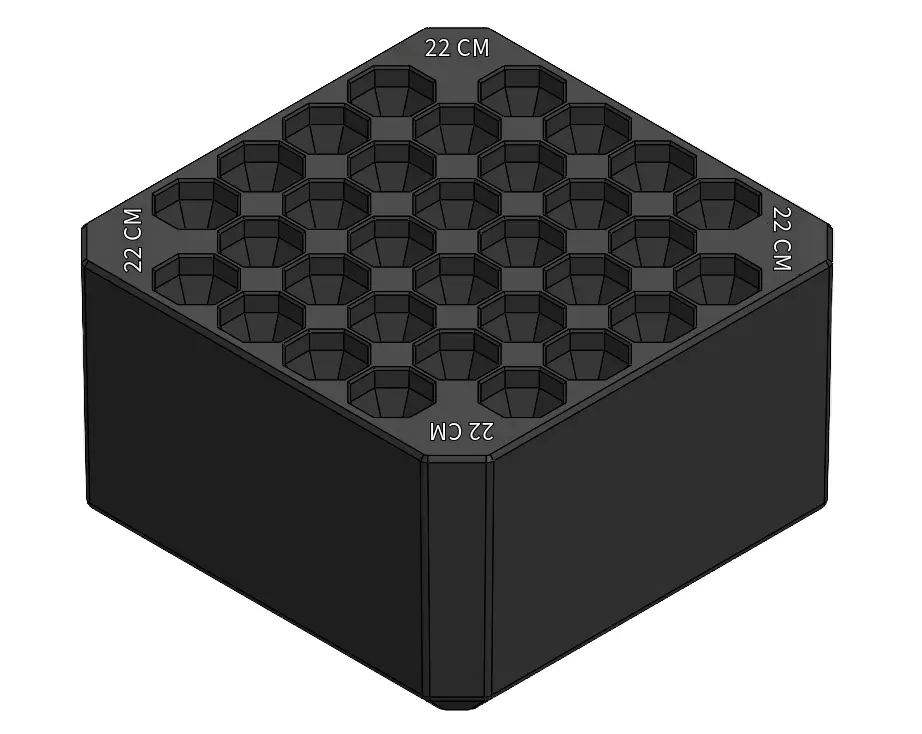 SMALL TRAY 22 CM WHITE