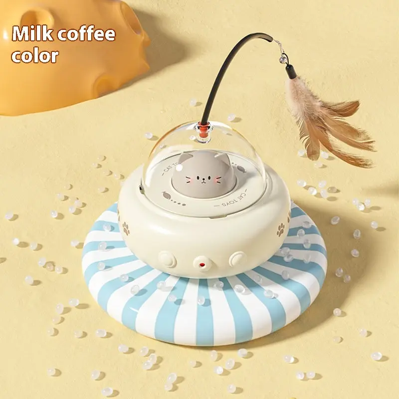 Smart UFO Cat Toy With Laser