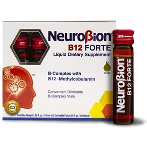 B12 Forte - Liquid Dietary Supplement - Covenient Drinkable - Edible Vitamin for Healthier Mind and Body - Healthcare - B Complex Fitness