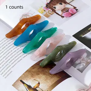 1PC  Creative Reading Page Turn Ring, Portable Thumb Page Turner Clip, Reading Aid Tool, Book Accessories,