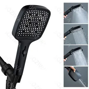 BOZIWA Modern Shower Head with Durable Construction Easy Installation Compatible with Most Systems for Efficient Water Distribution